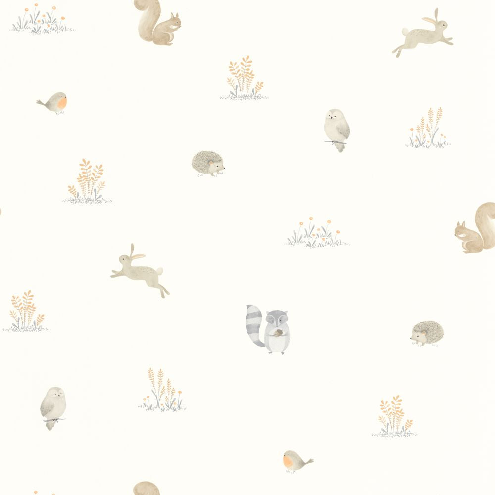 Tapetti Companions Of The Forest Naturel 0,53x10,05m