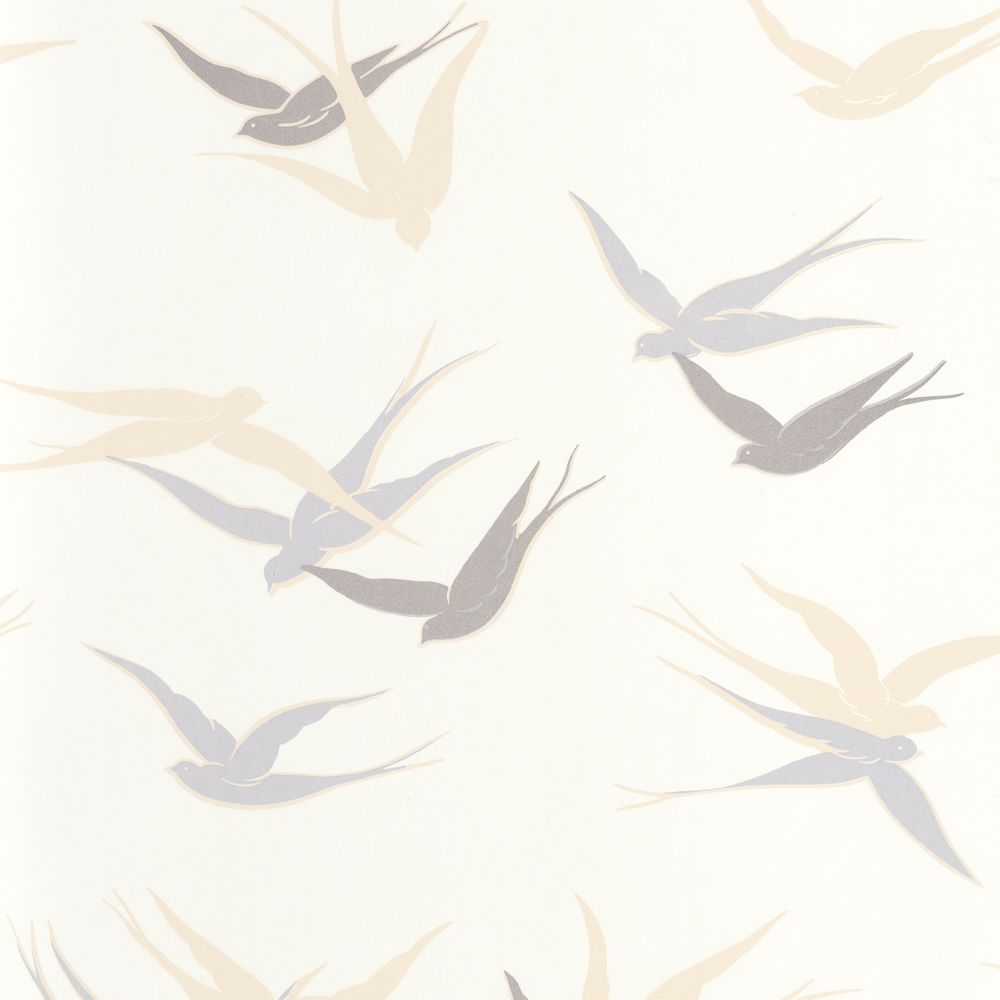Tapetti Swallow Blanc Neige 0,53x10,05m