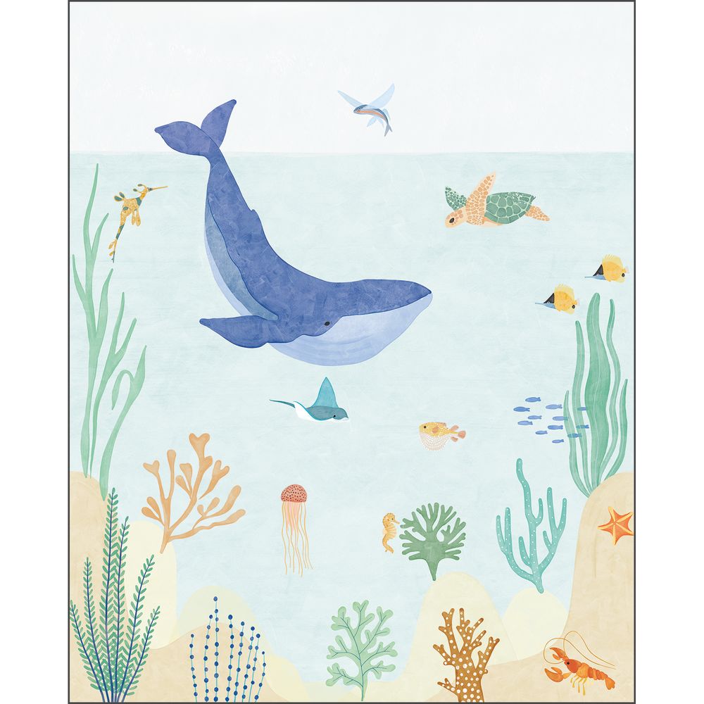 Tapetti Le Monde De La Mer Multicouleurs L 250X310 cm