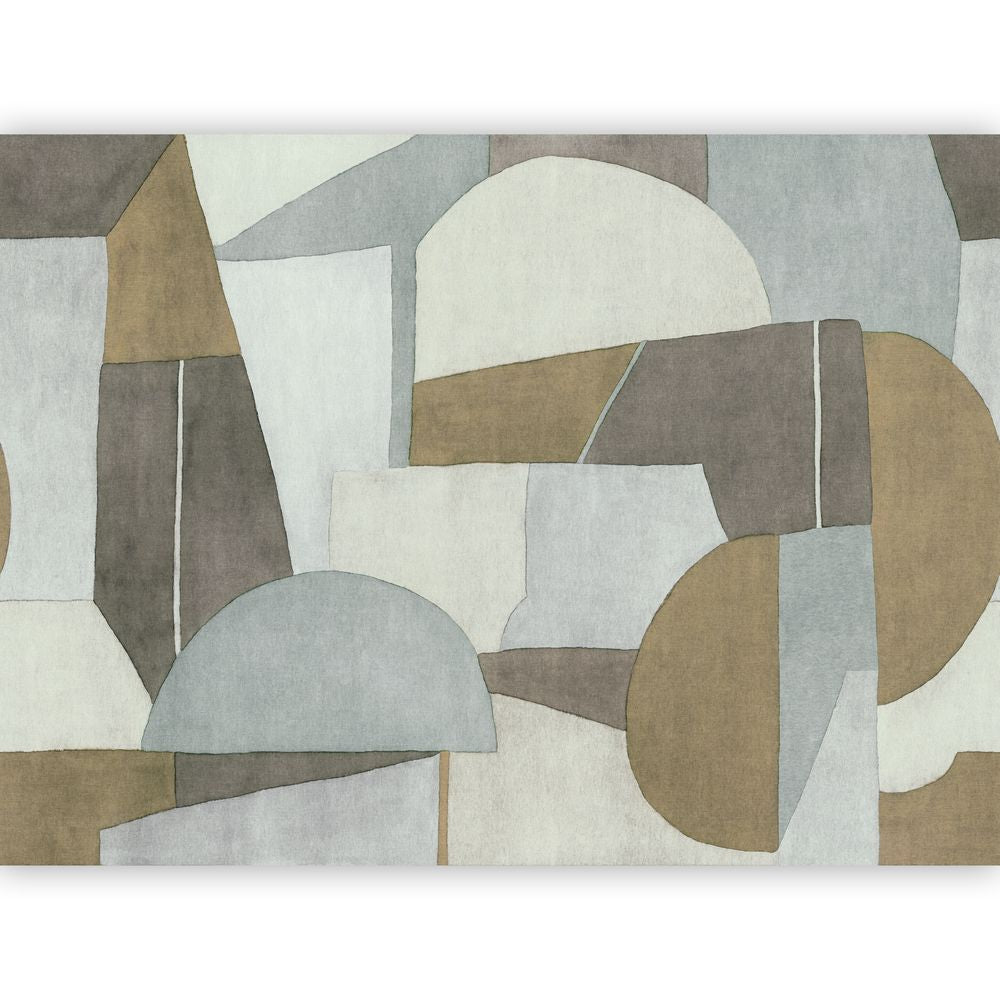 Tapetti Molly_L Bleu Celeste / Tabac 424 X 310 cm