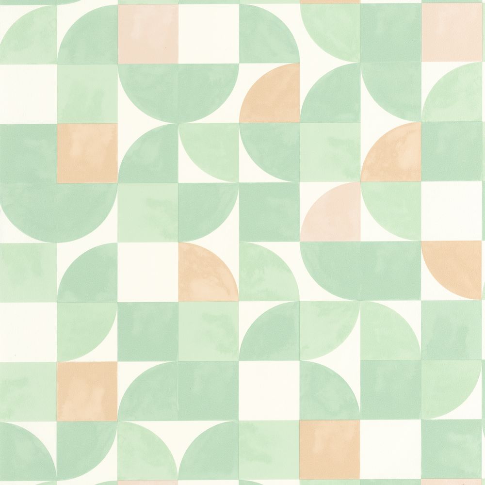 Tapetti Happiness Vert D'Eau 0,53x10,05m
