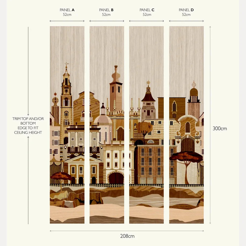 Kuvatapetti Italianate Mural