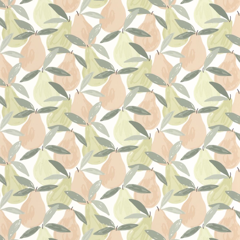 Tapetti Sweet Pear Vert Amande 0,53x10,05m