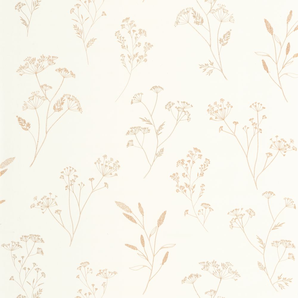 Tapetti Little Graminea Or Blanc 0,53x10m