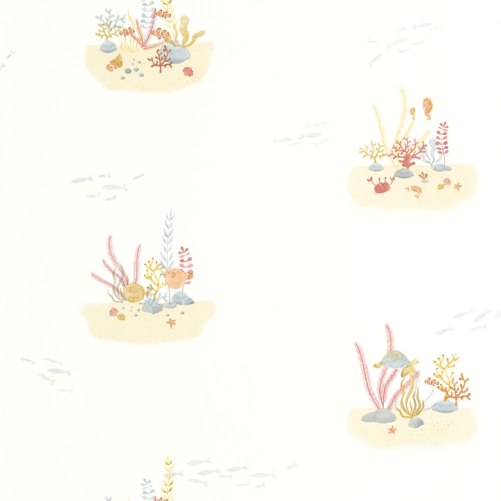 Tapetti Coral Reef Rouge Corail 0,53x10,05m