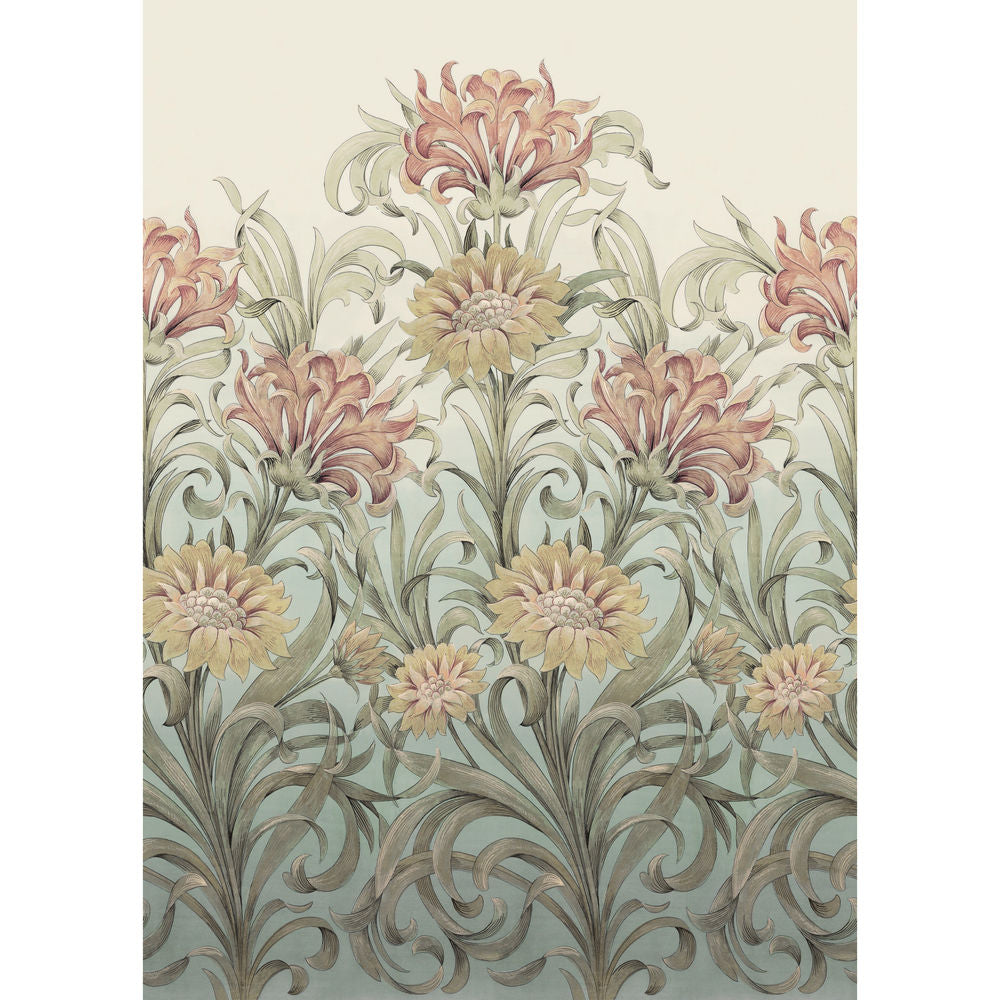 Tapetti The Flower Ballet_M Vert Feuille 200X280 cm