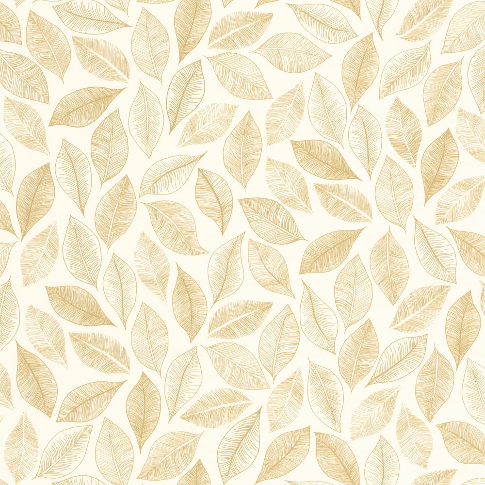 Tapetti Bliss Blanc Or 0,53x10,05m