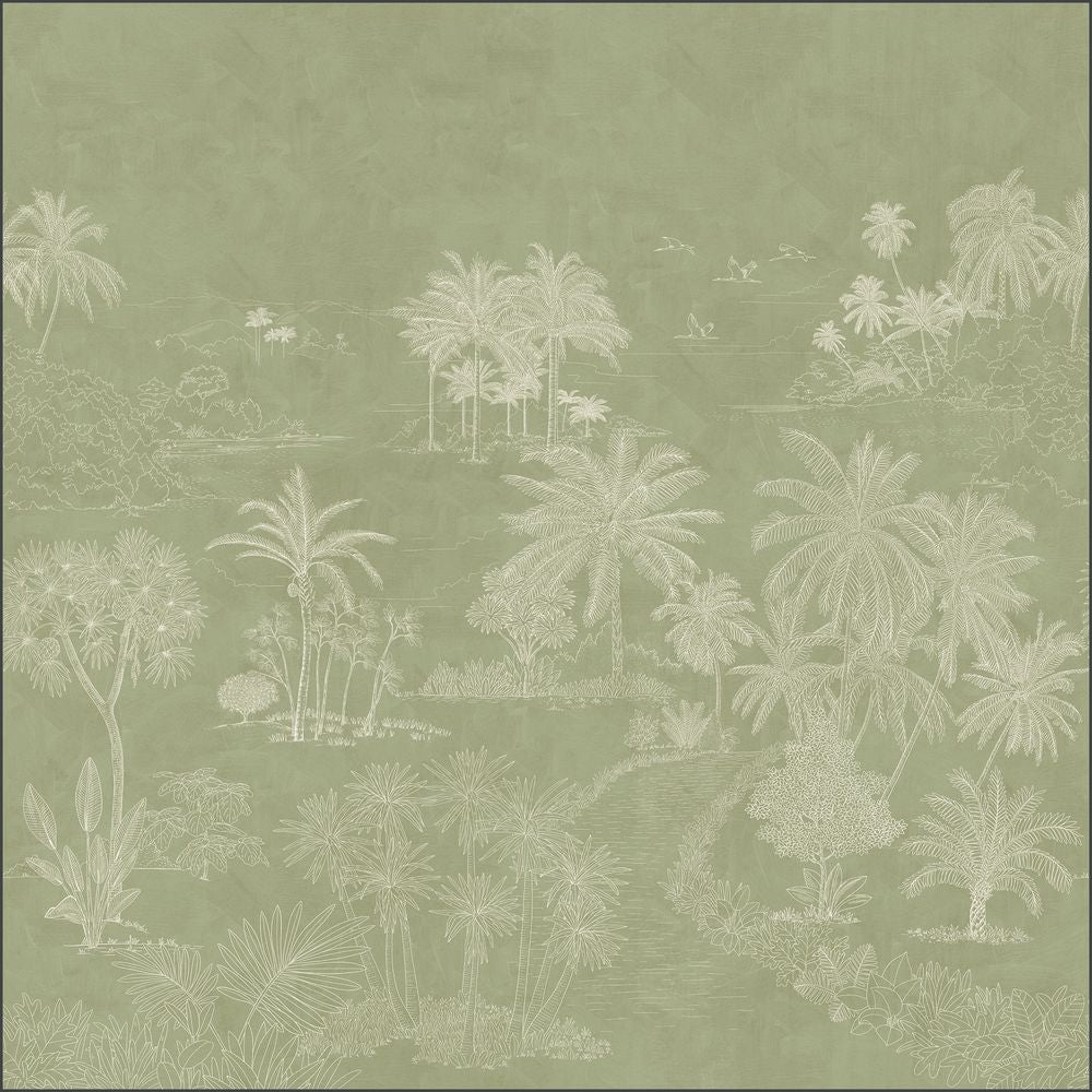 Tapetti Timor Vert 250X250 cm