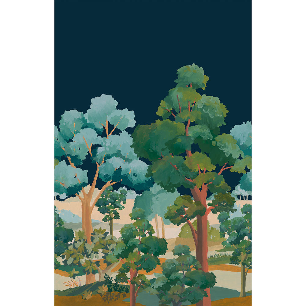 Tapetti L Ete Indien Noir _L 200X310 cm