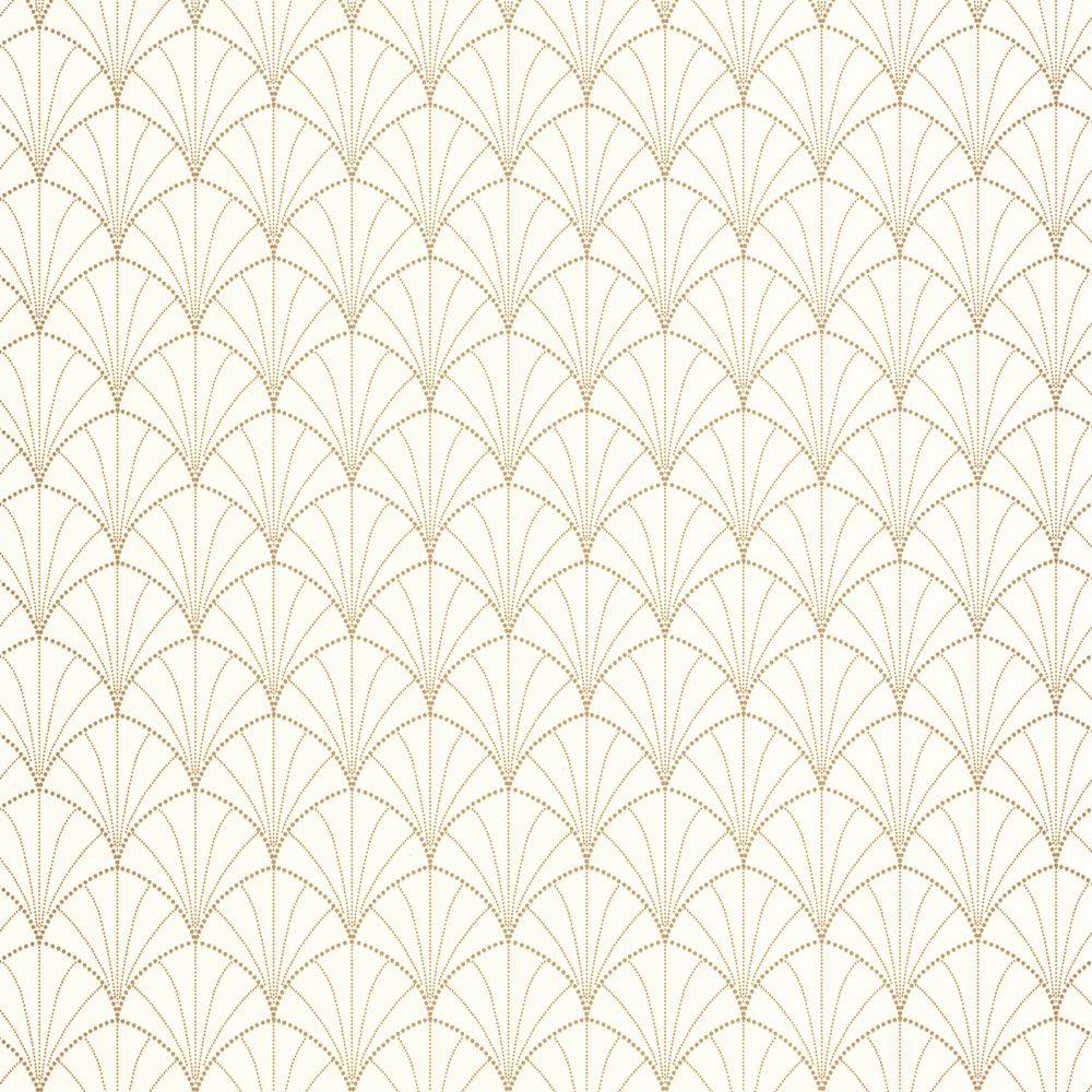 Tapetti Color Box Edgar Blanc Or 0,53x10,05m