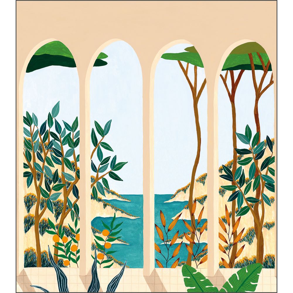 Tapetti Calanques Multicouleurs M 250X280 cm