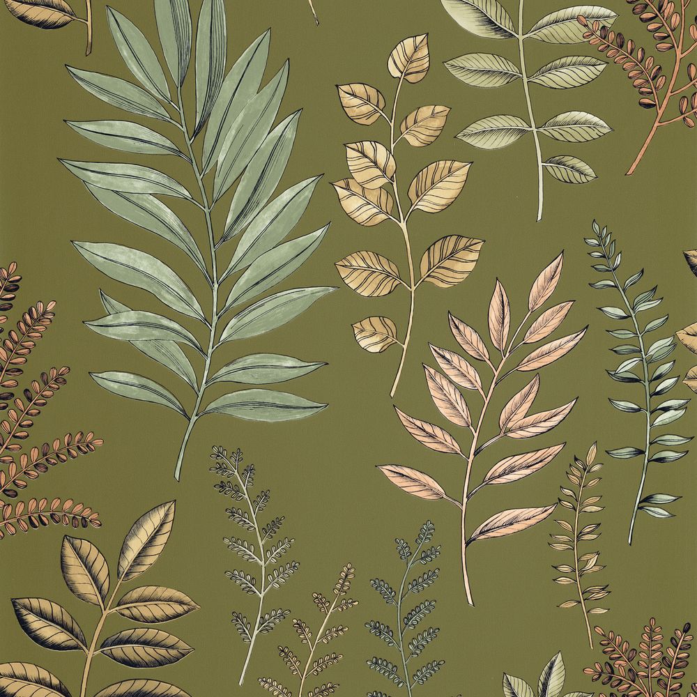 Tapetti Florium Vert Mousse 0,53x10m