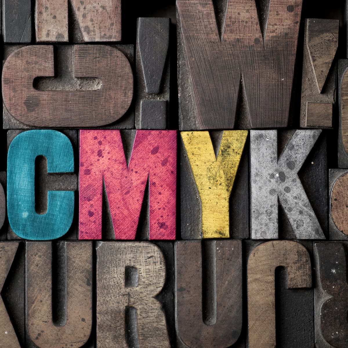 Tapetti Woodcut, CMYK