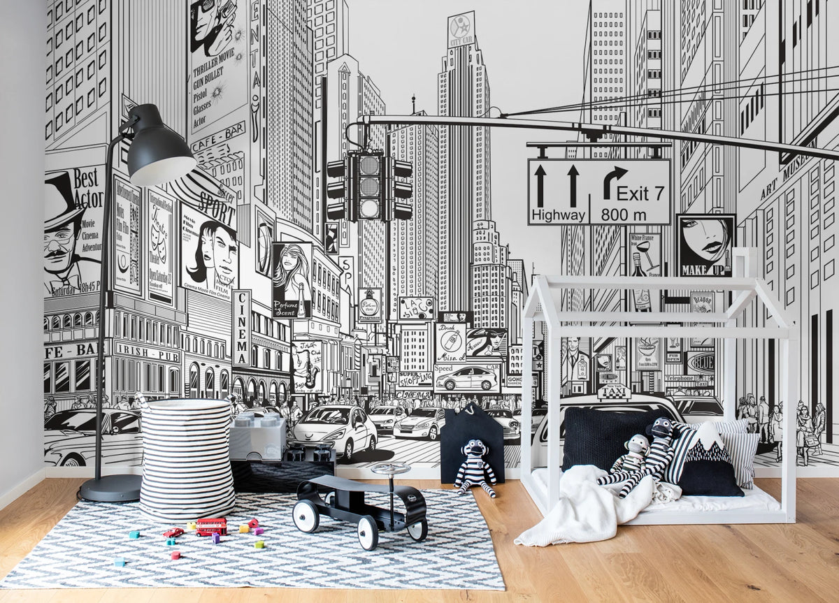 Tapetti Cartoon City