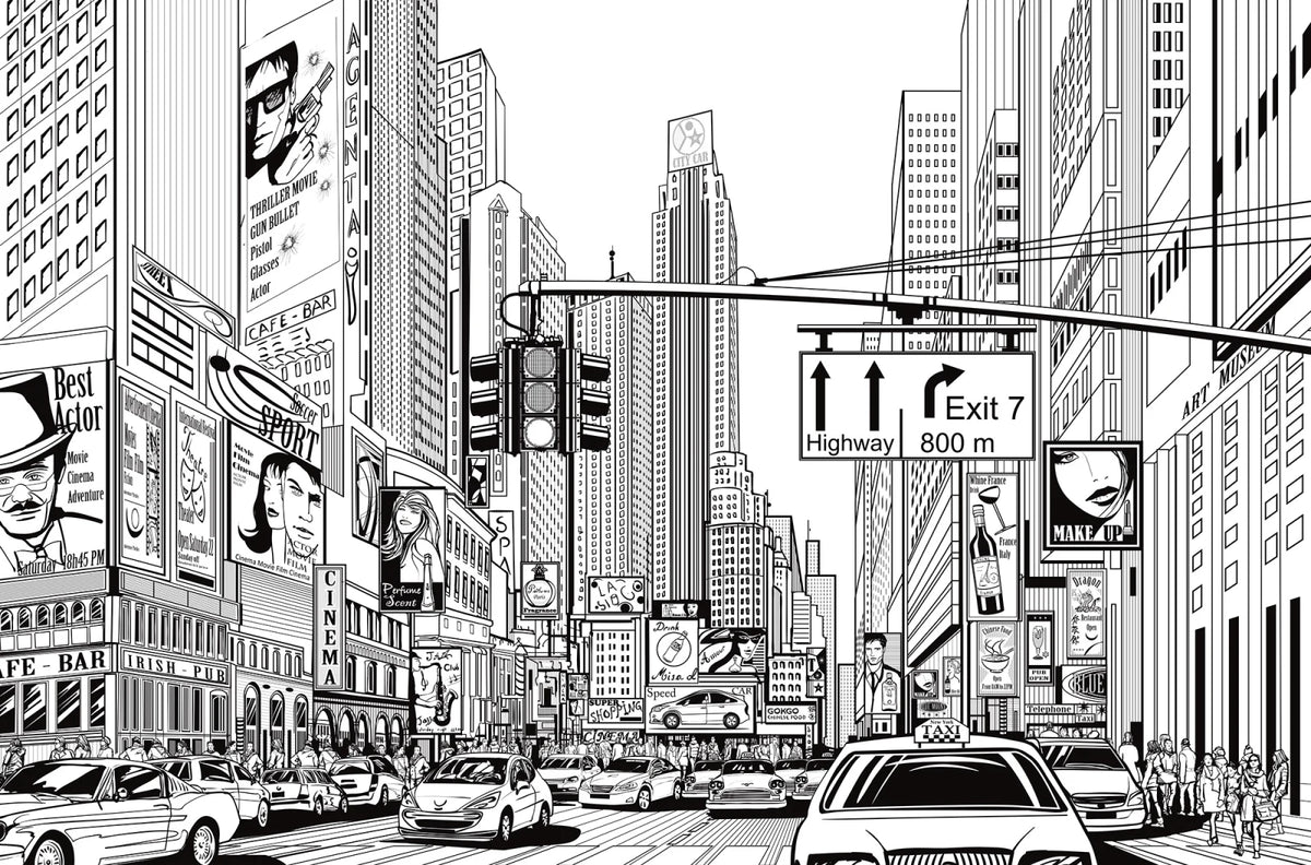 Tapetti Cartoon City