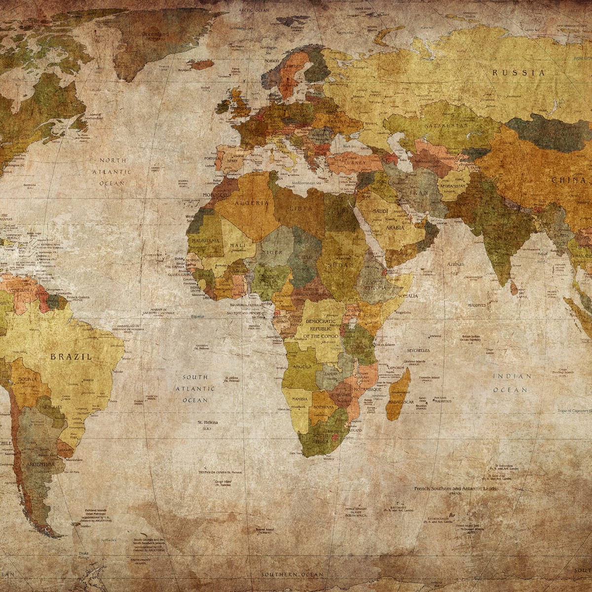Tapetti World Map