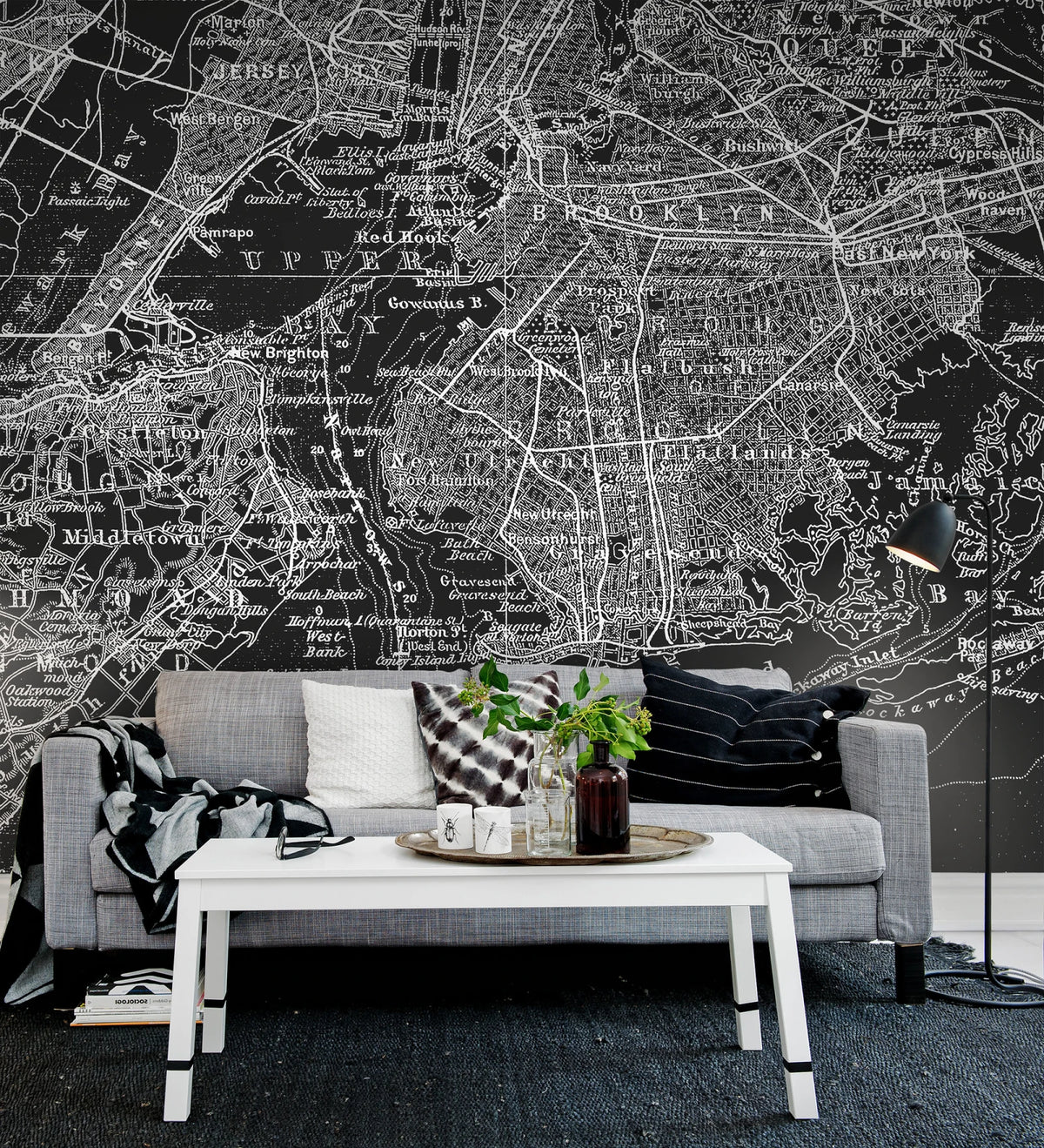 Tapetti Map of NY