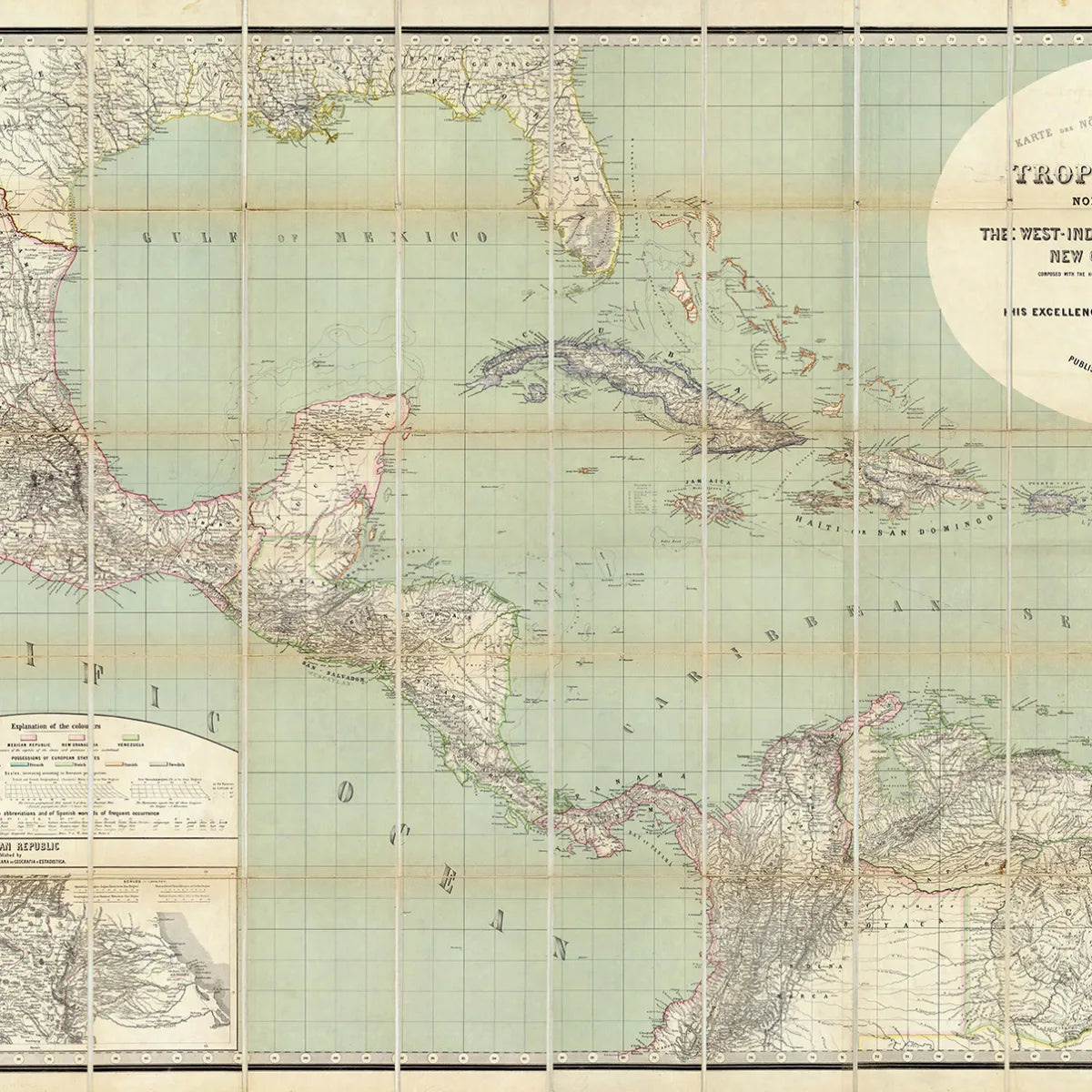 Tapetti Tropical America