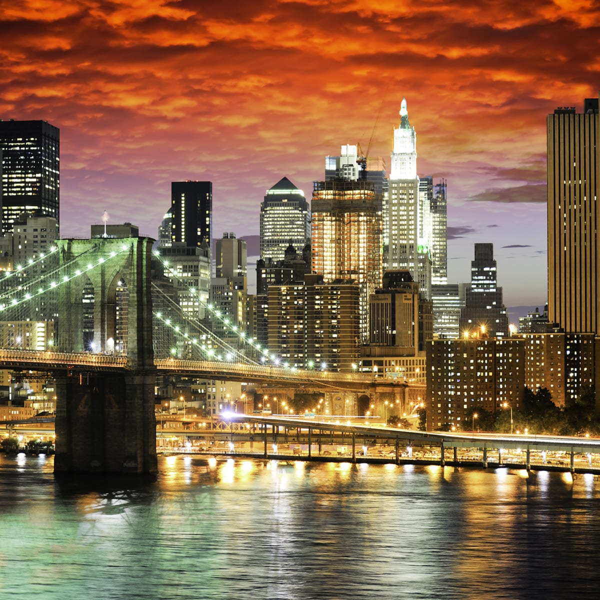 Tapetti Brooklyn Bridge