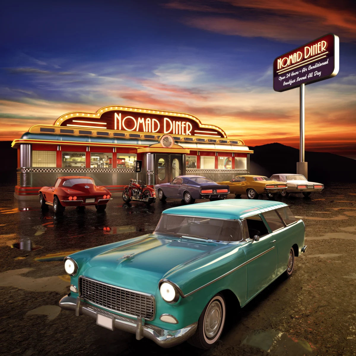 Tapetti Nomad Diner