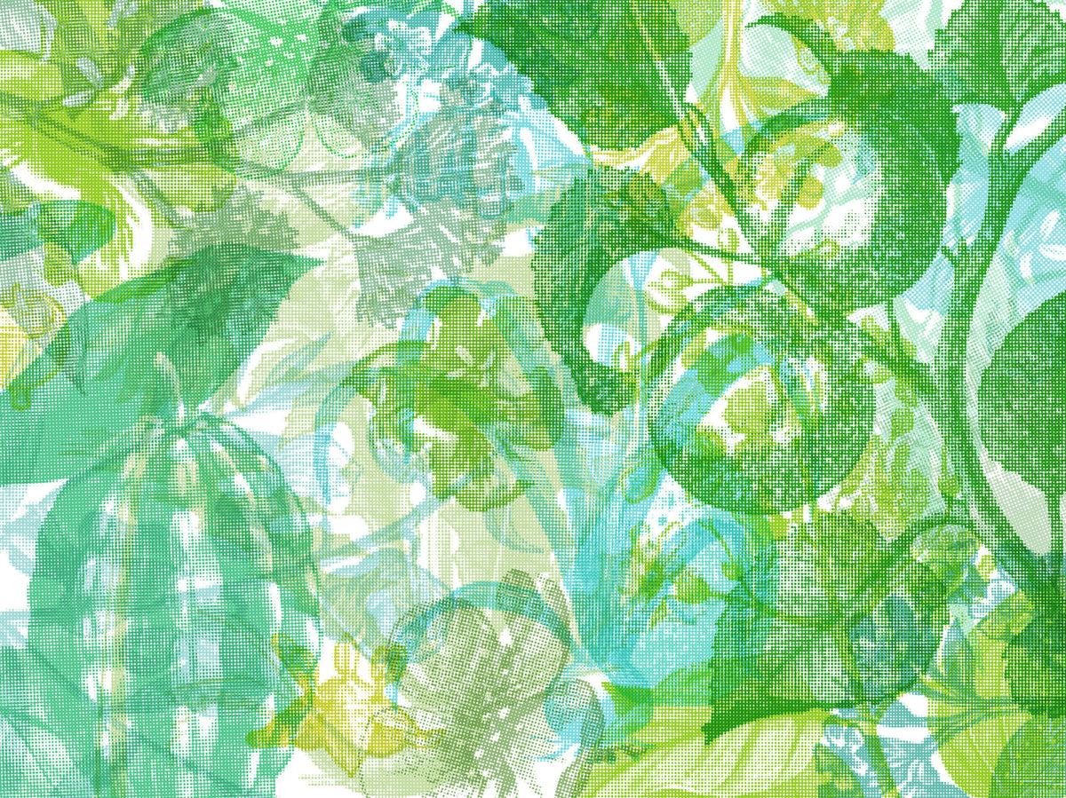 Tapetti Jelly Belly Plants, Green