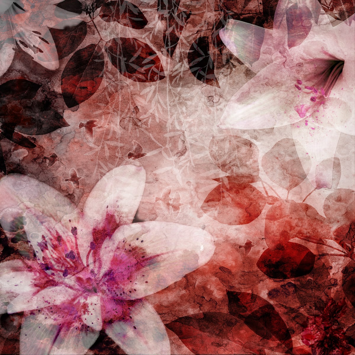 Tapetti Garden of Dreams, Red