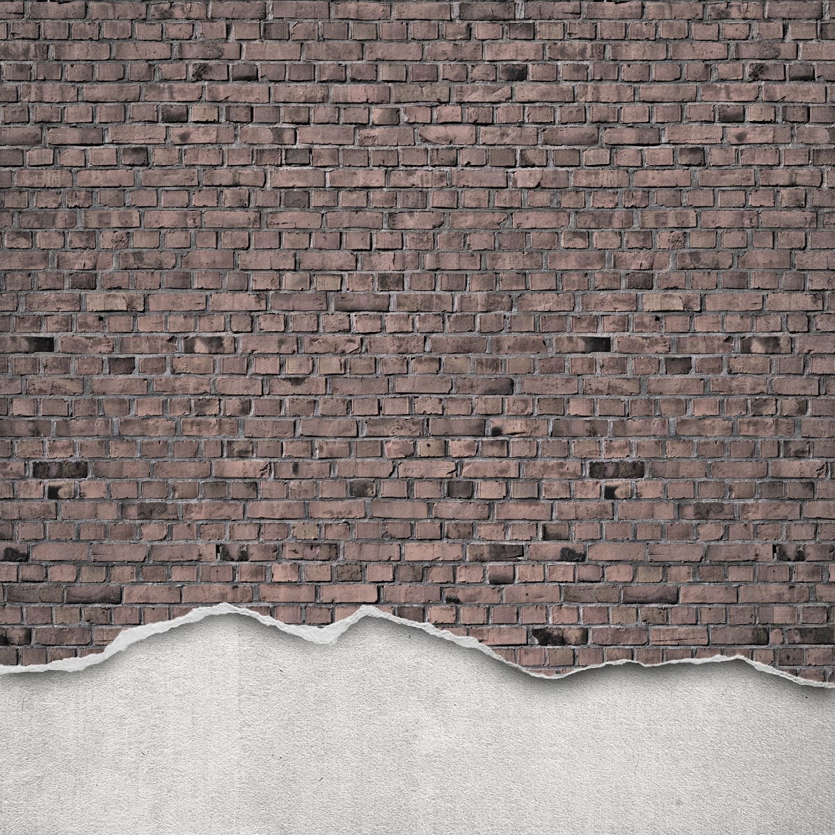 Tapetti Well-worn Brick Wall, Old Style