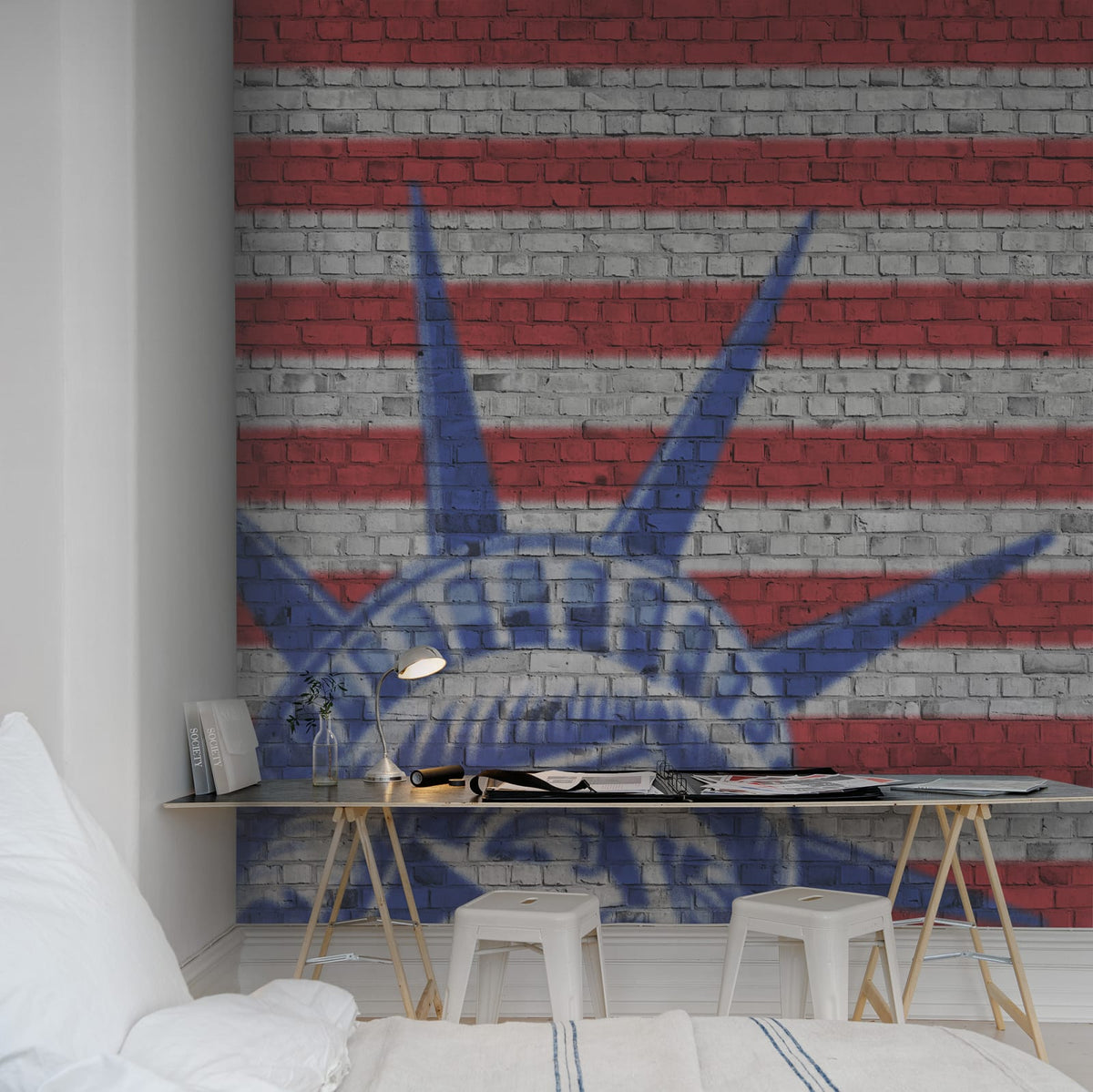 Tapetti Bricks of Liberty