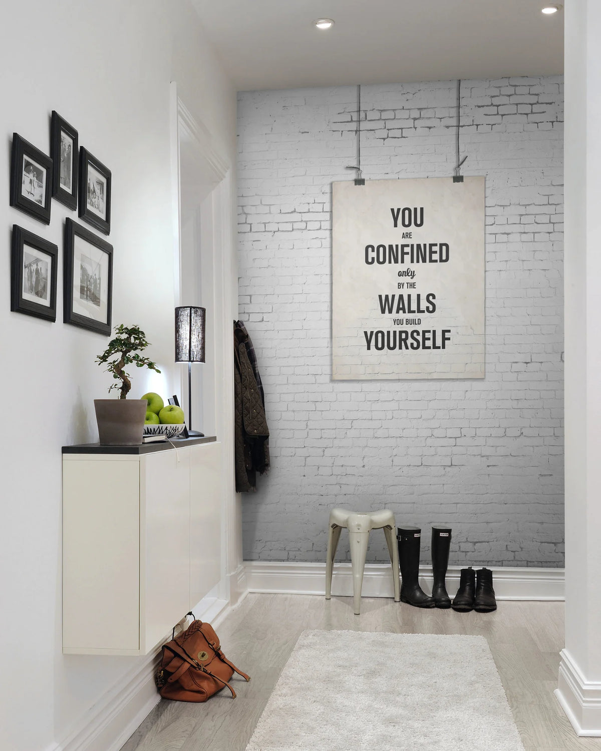 Tapetti Poster brick wall
