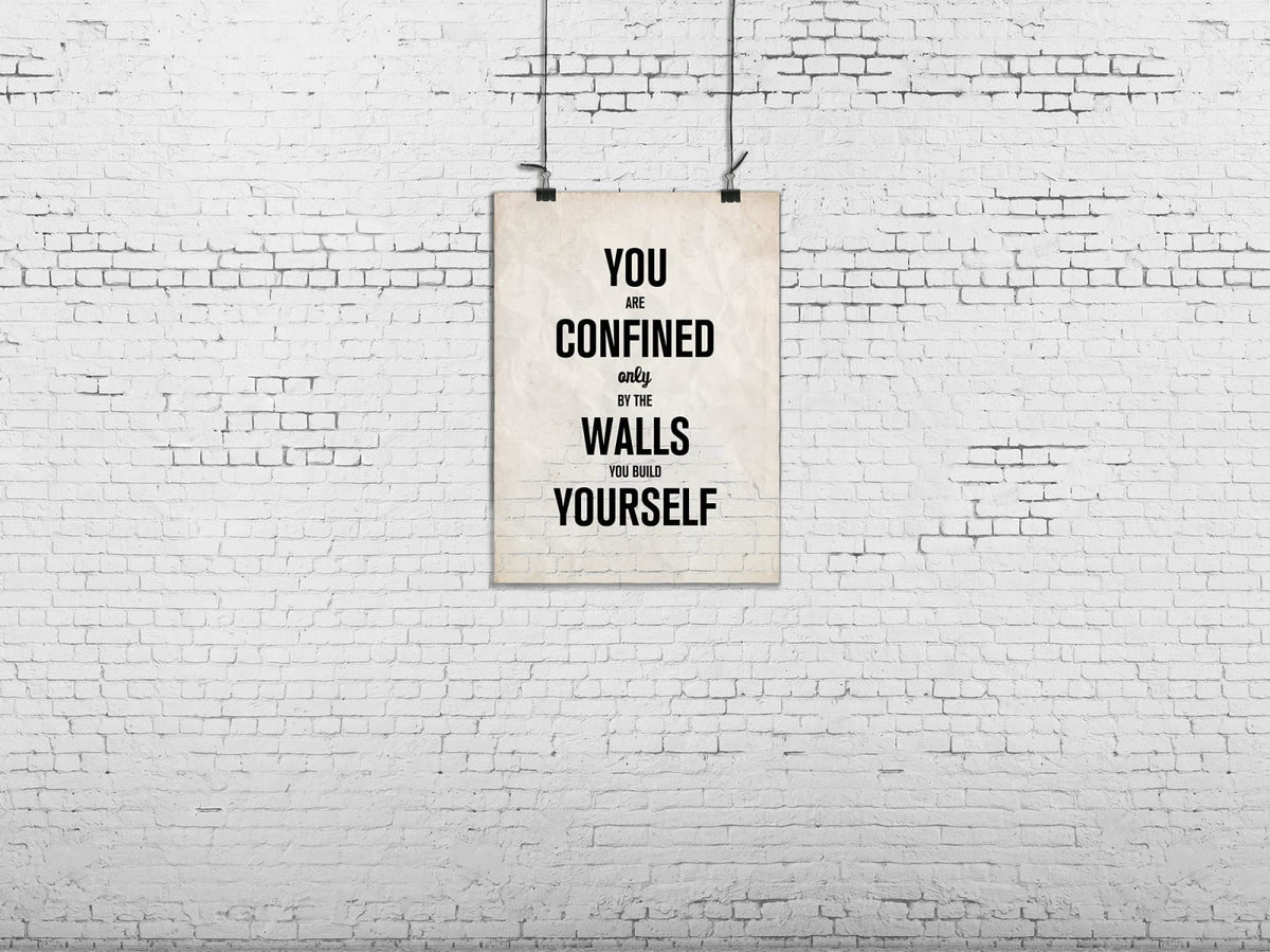 Tapetti Poster brick wall