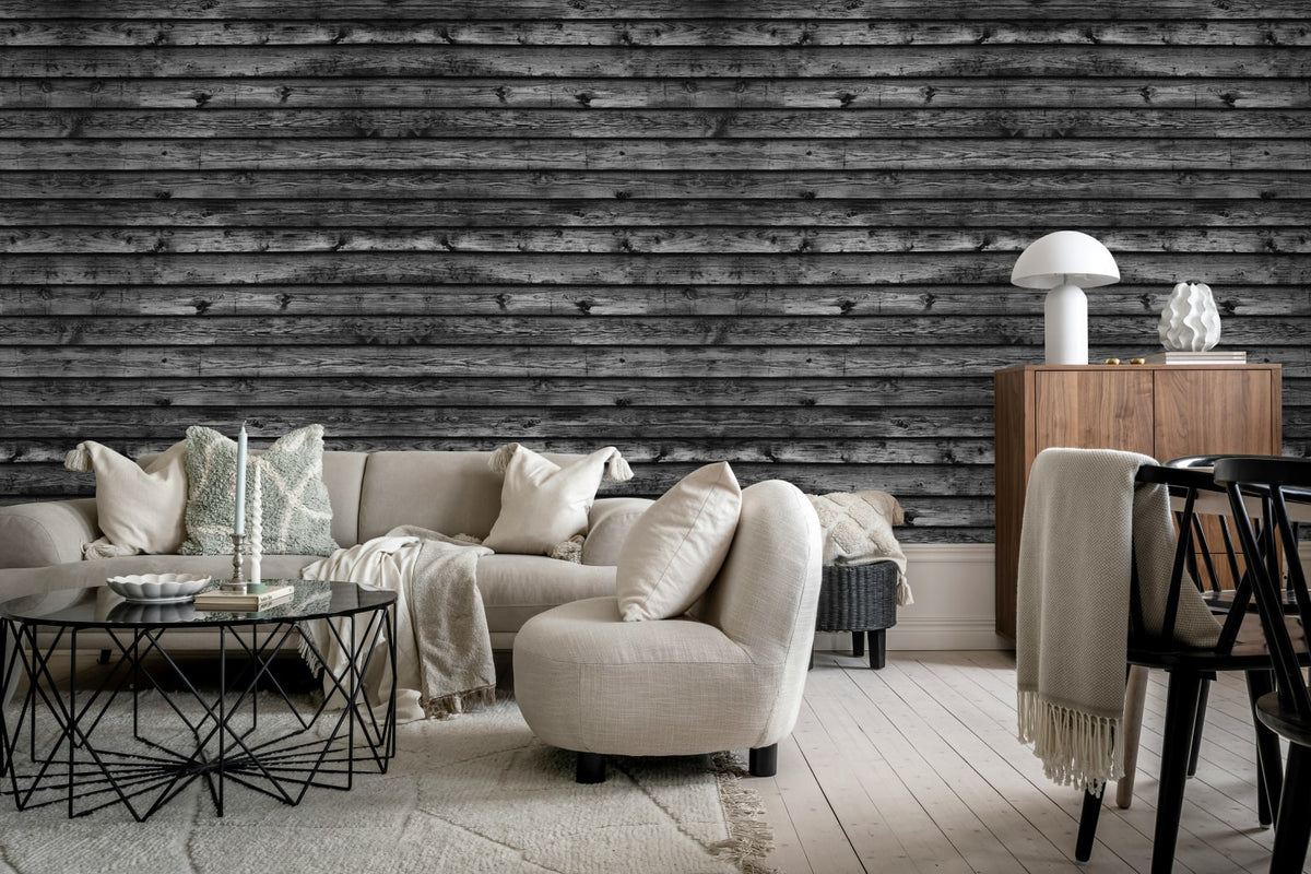 Tapetti Horizontal Boards, Black