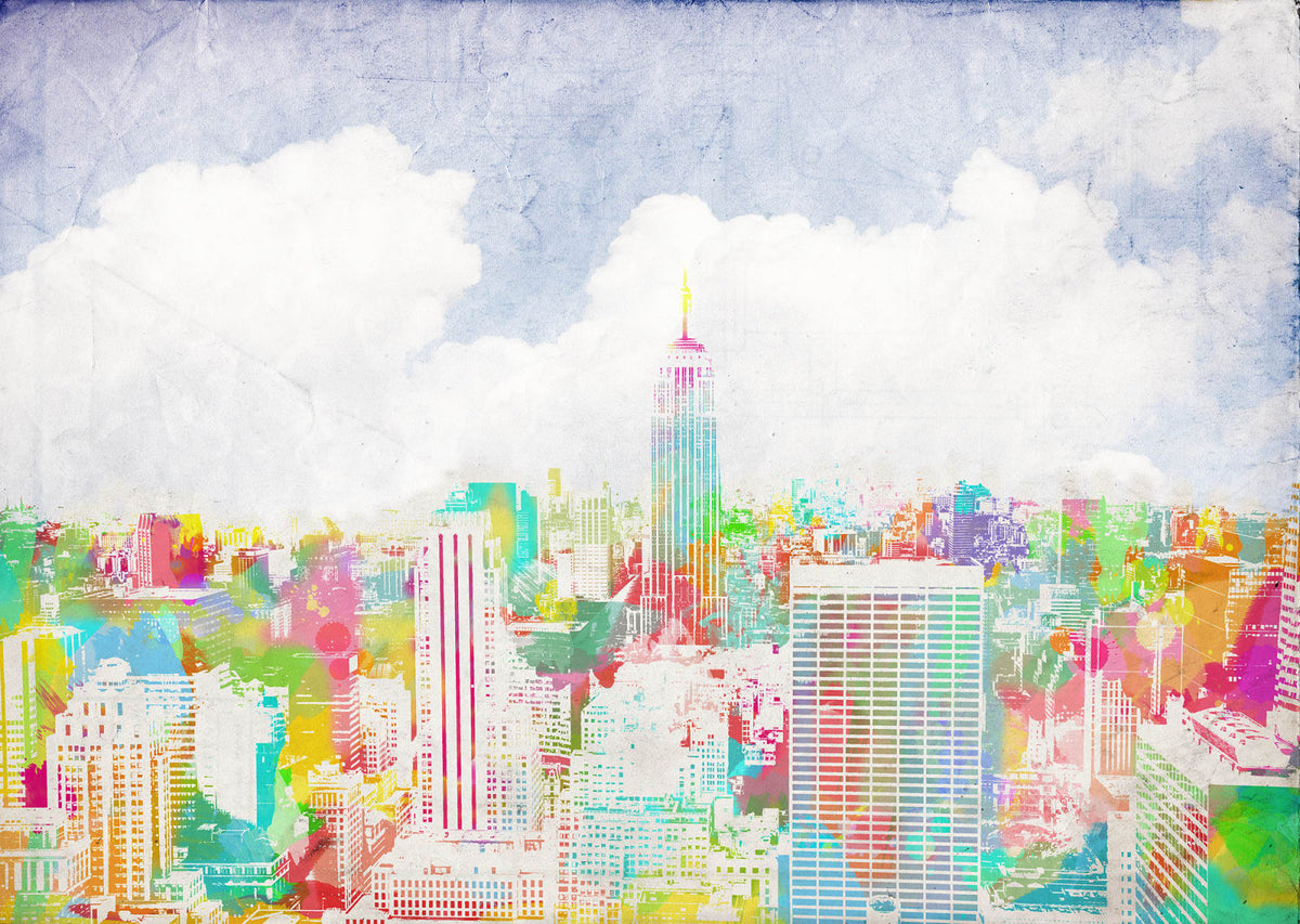 Tapetti Happy New York