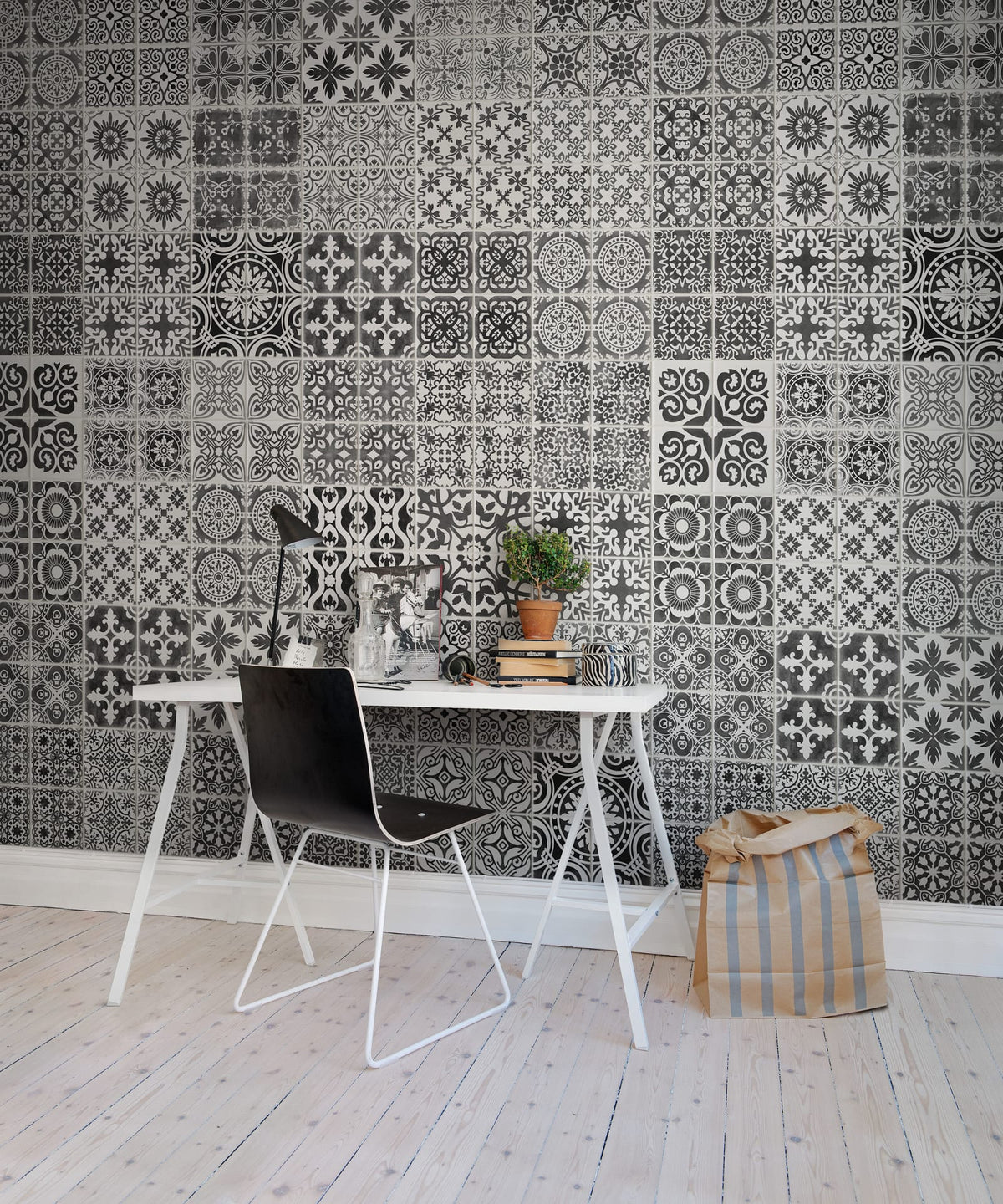 Tapetti Marrakech, Black