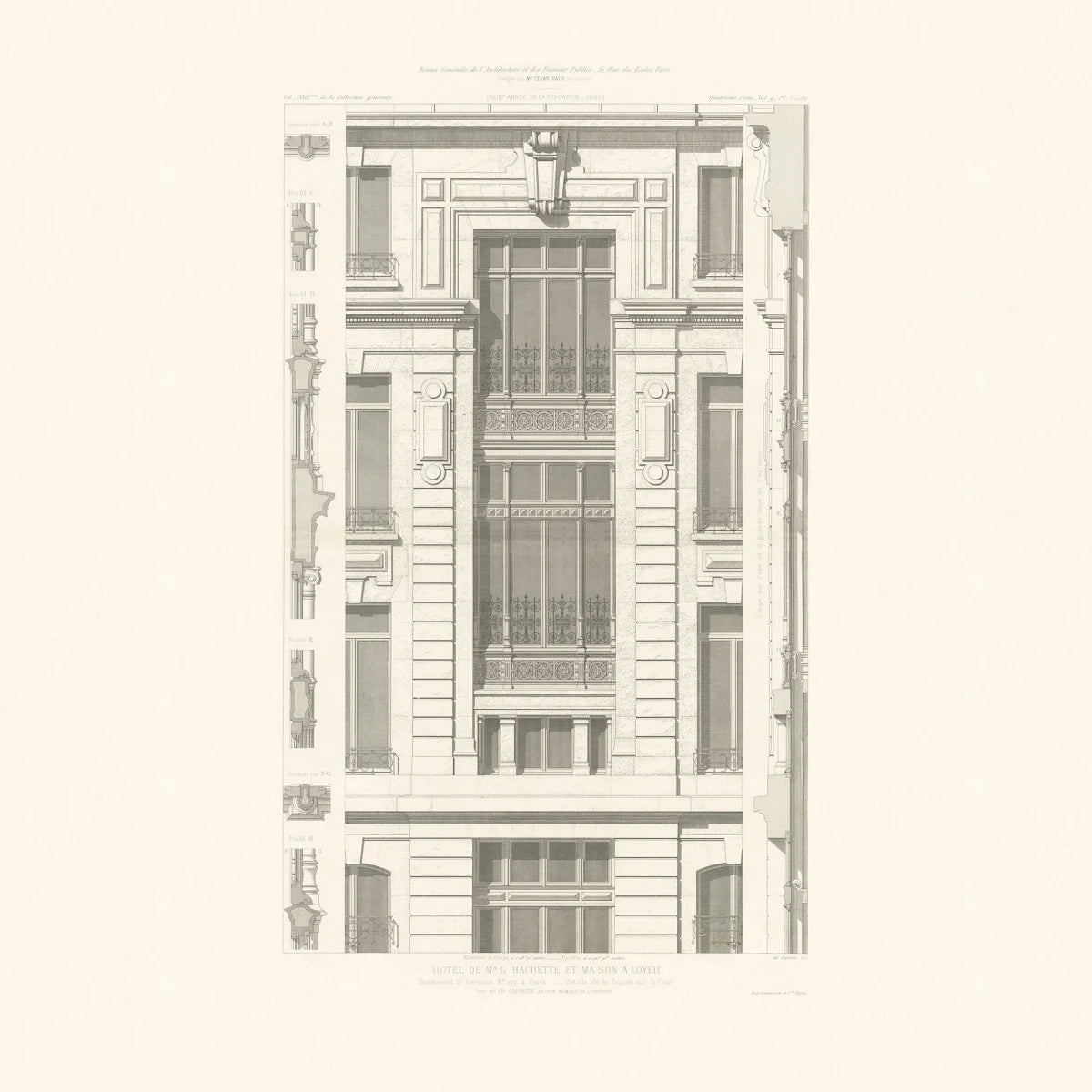 Tapetti Hotel Hachette, Vintage