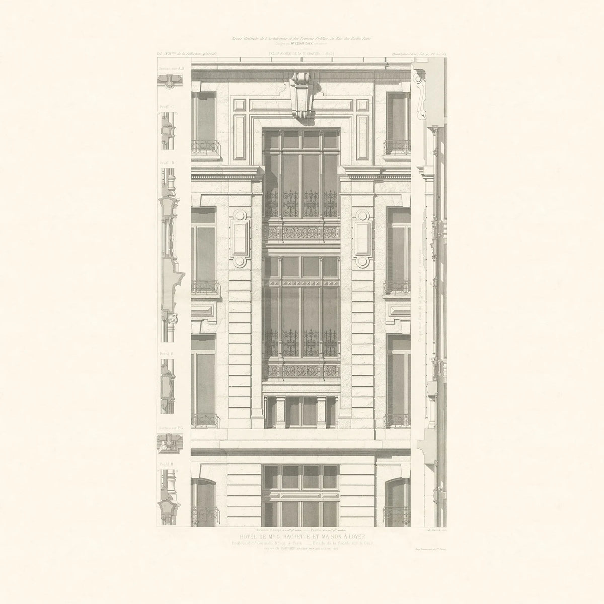 Tapetti Hotel Hachette, Vintage