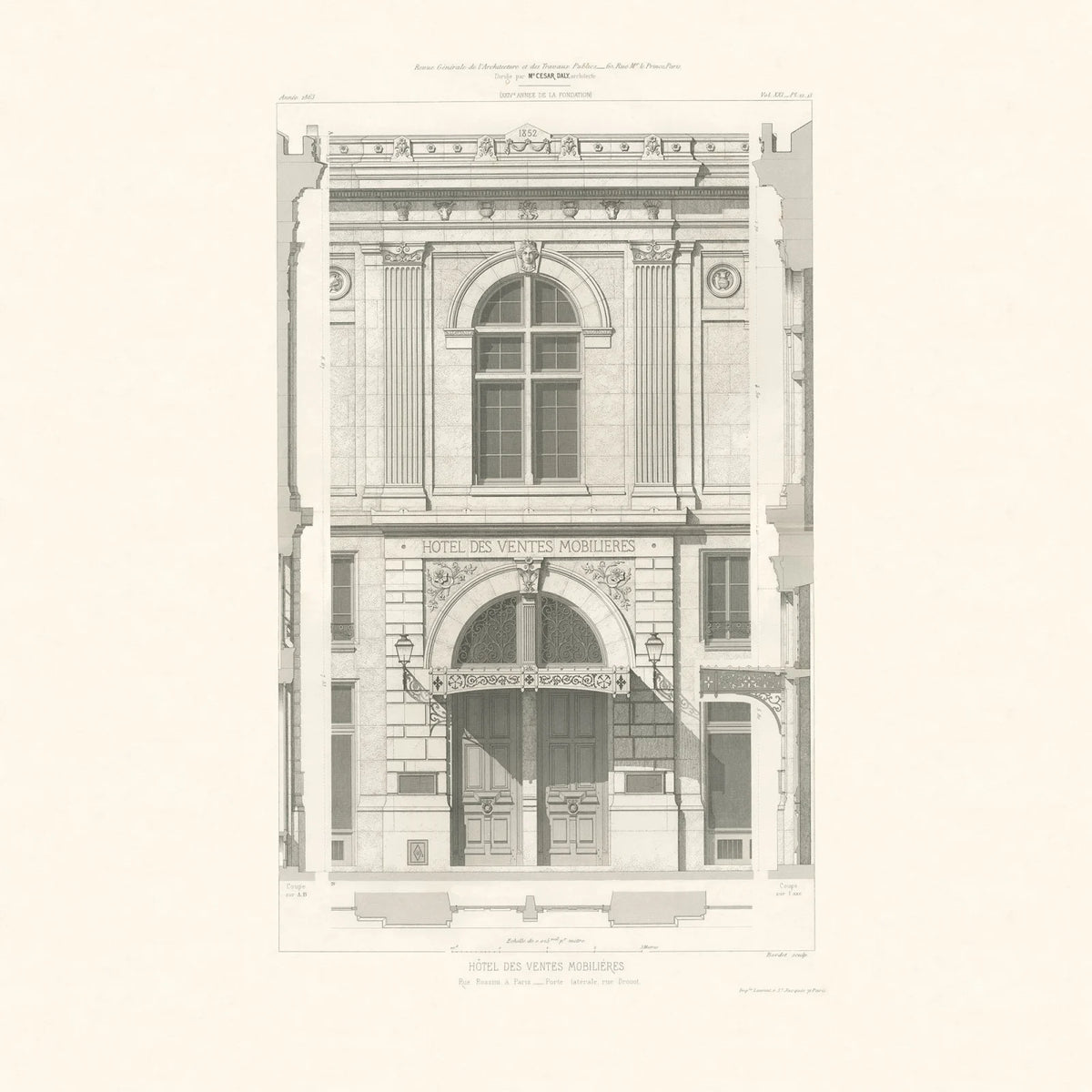 Tapetti Hotel Des Ventes, Vintage