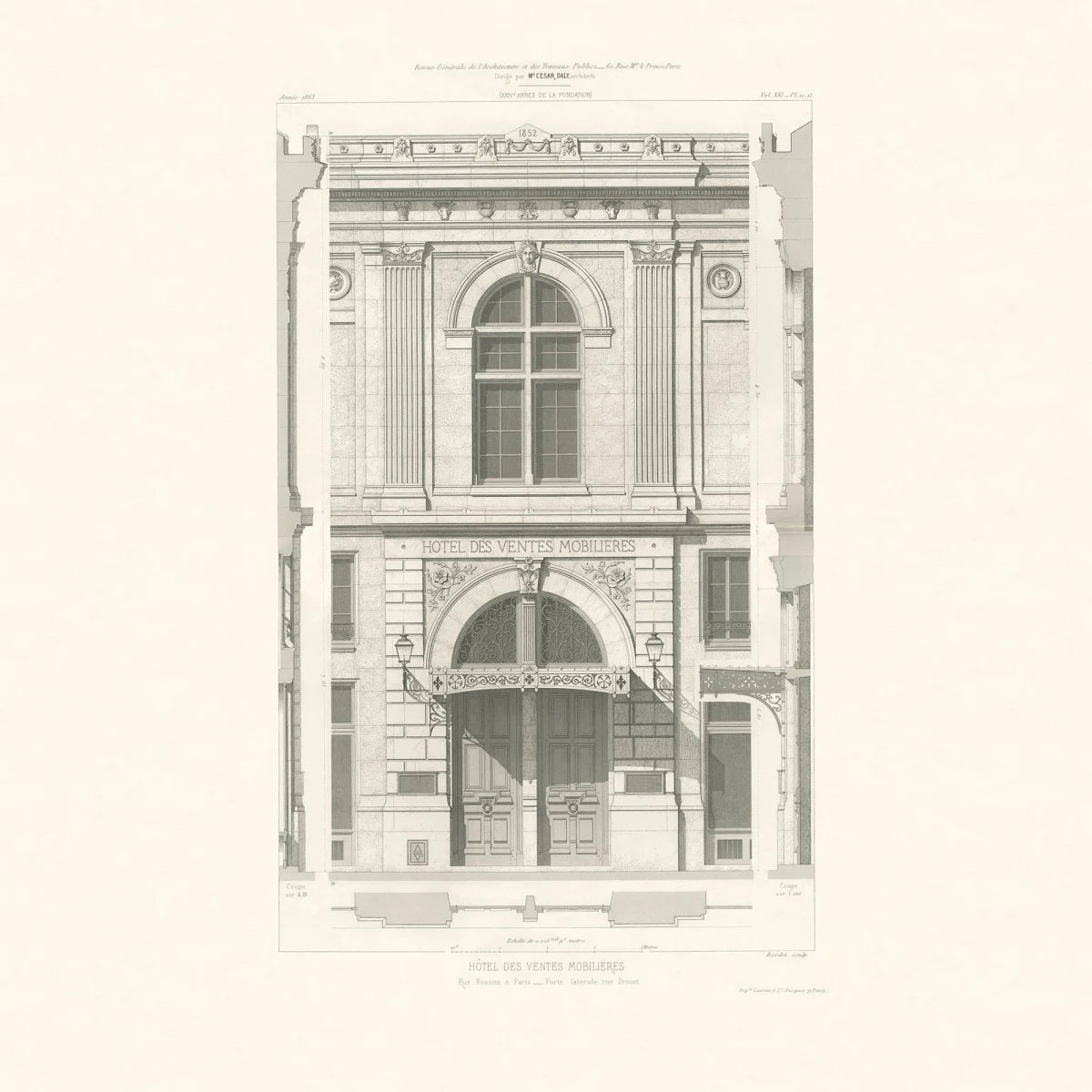 Tapetti Hotel Des Ventes, Vintage