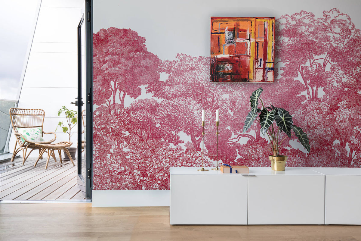 Tapetti Bellewood, Crimson Toile