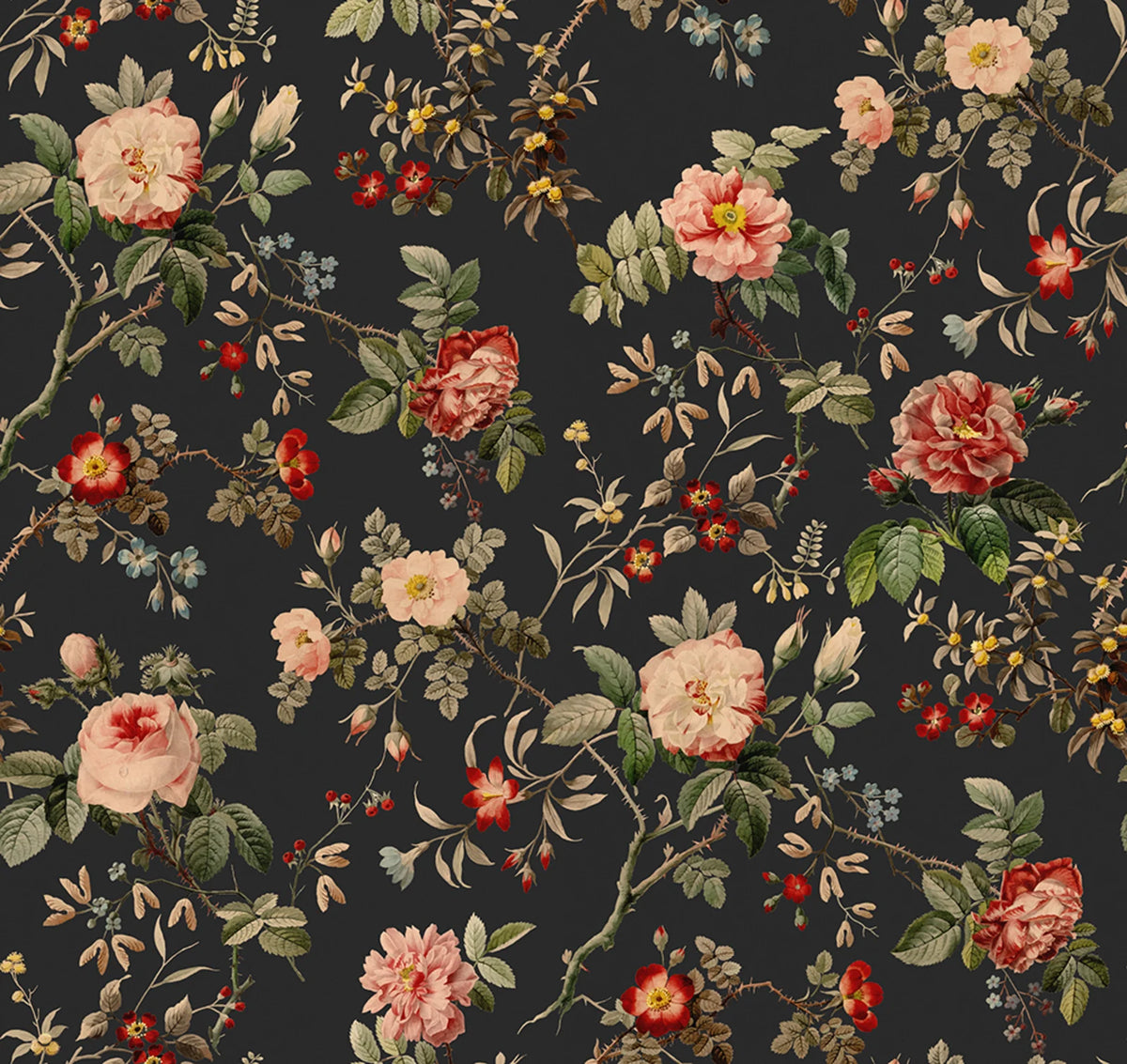 Tapetti Thorn Rose