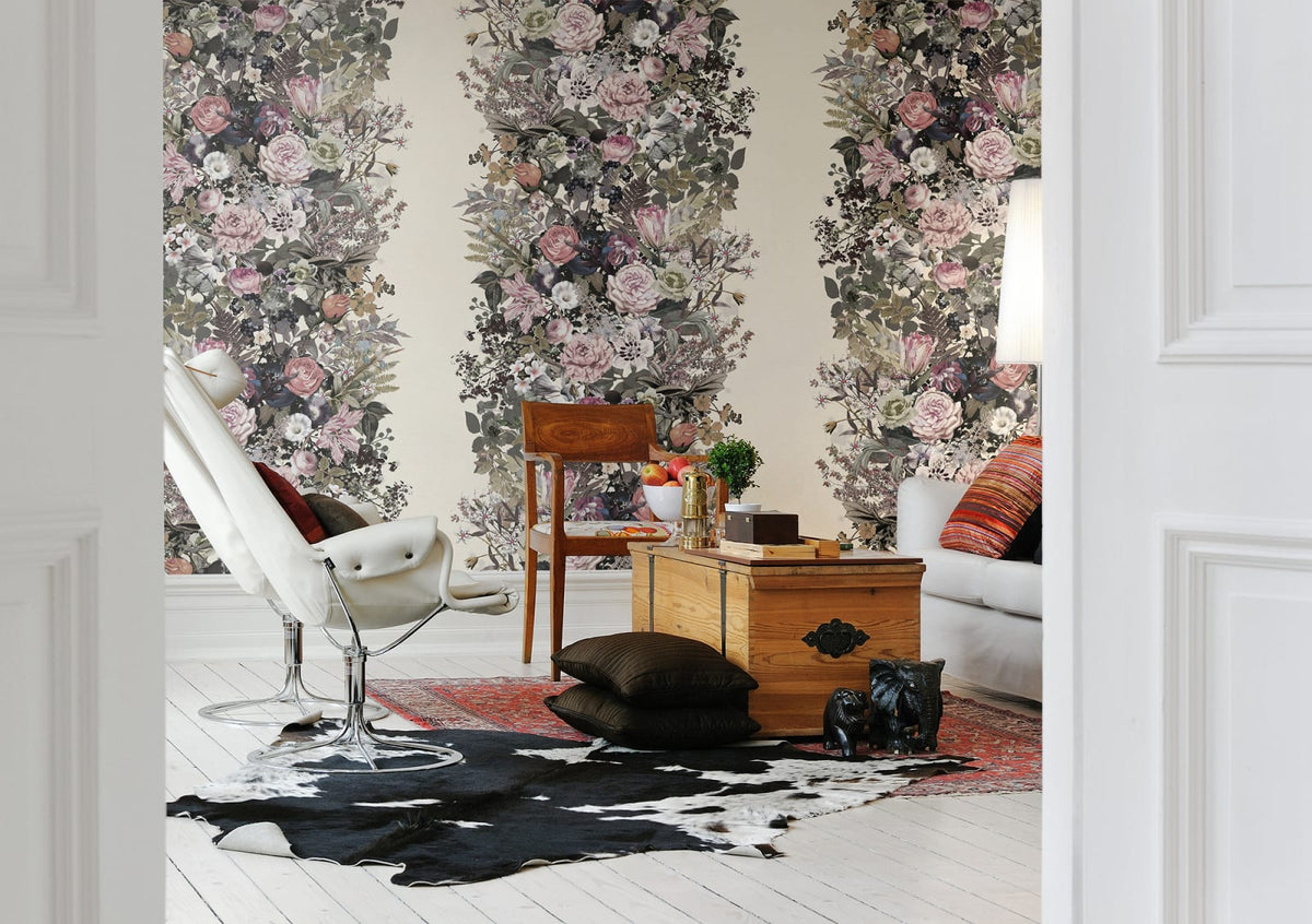 Tapetti Flowerbed, Vintage