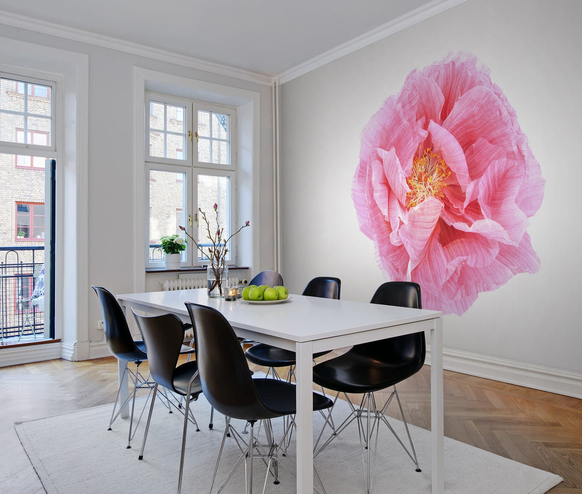 Tapetti Poppy Art