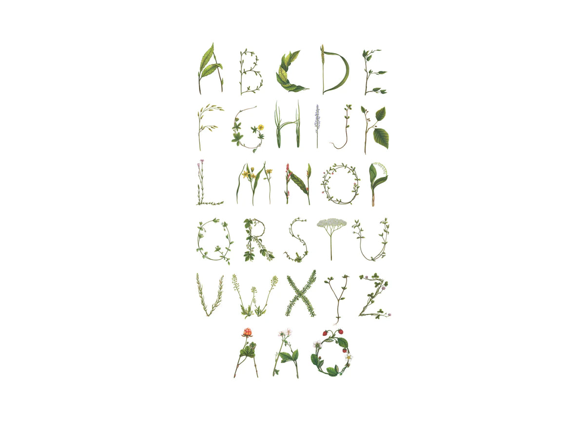 Tapetti ABC for the spelling bee in Swedish