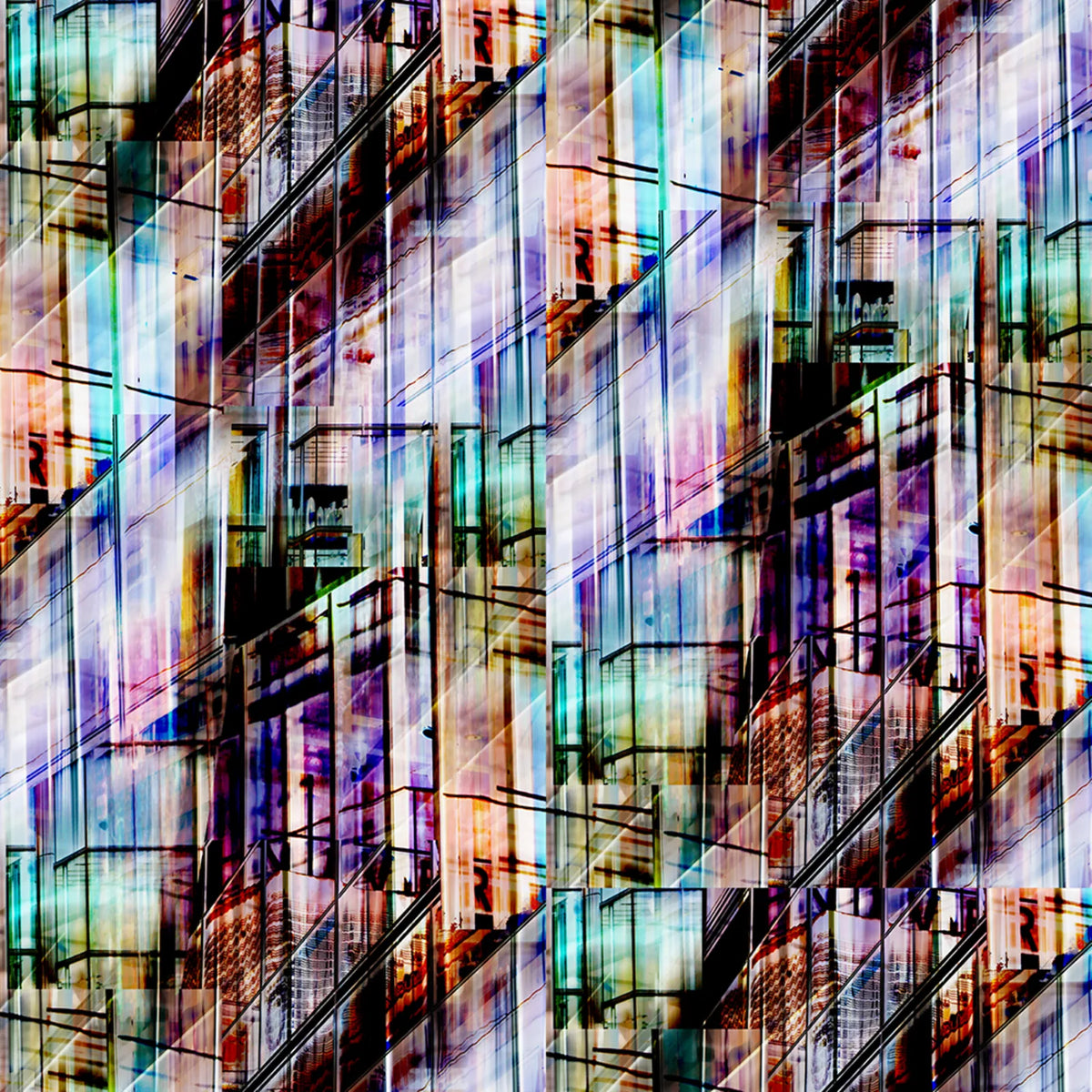 Tapetti Neon City