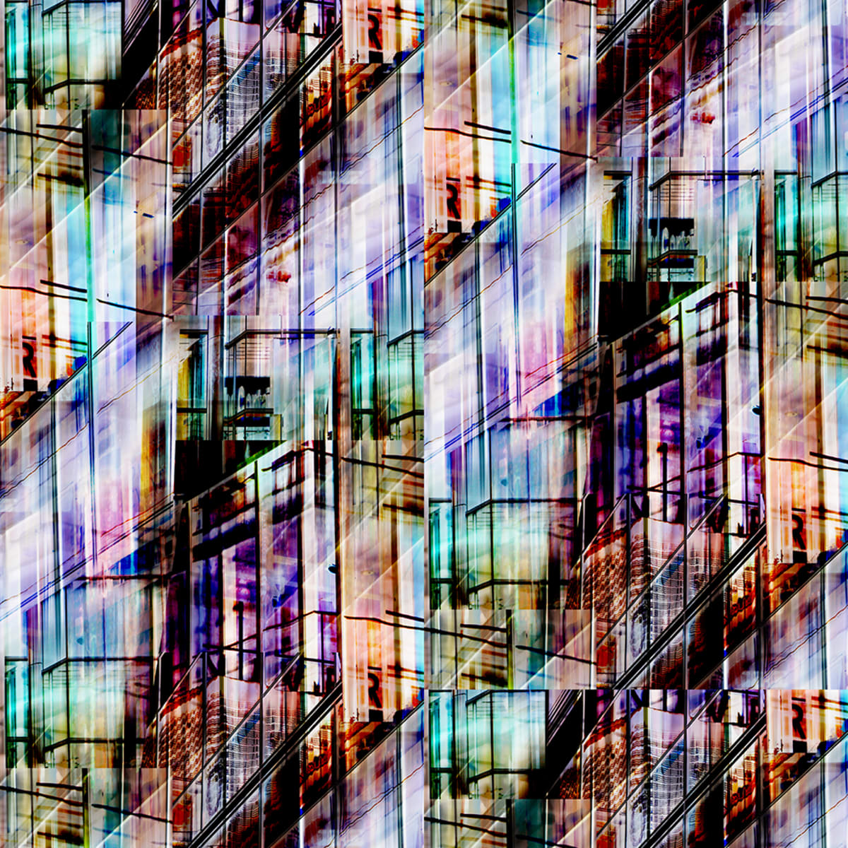 Tapetti Neon City