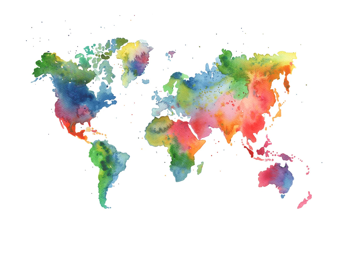 Tapetti Rainbow World