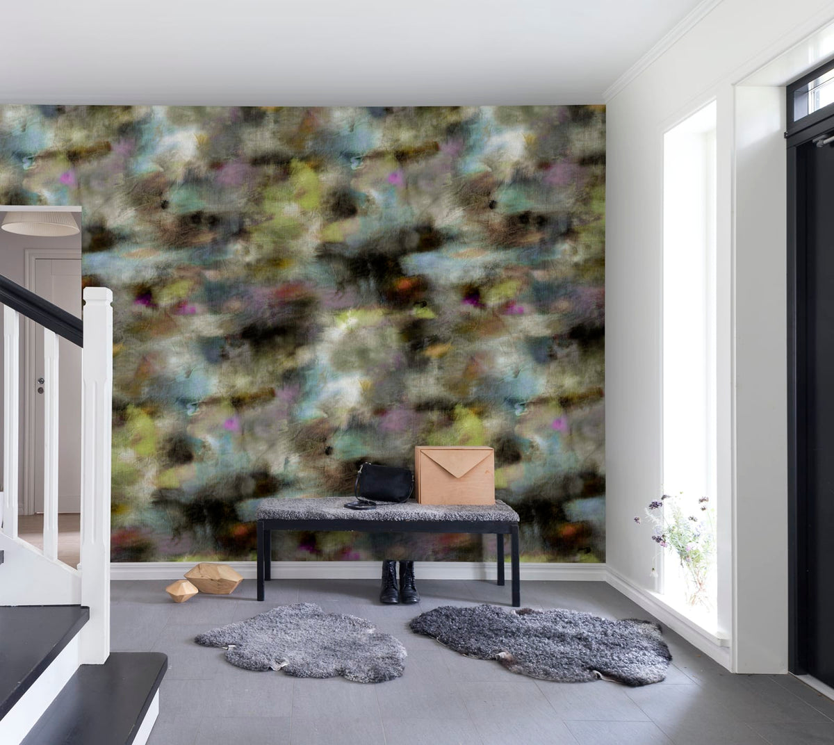 Tapetti Textile Graffiti, Dusk