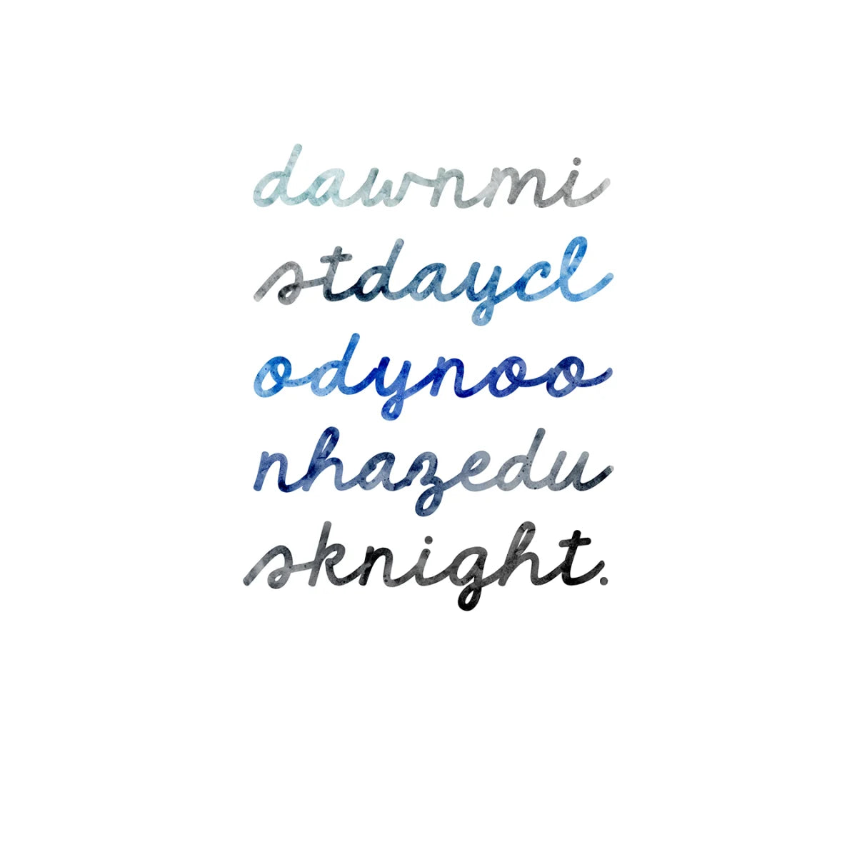 Tapetti From Dawn to Night