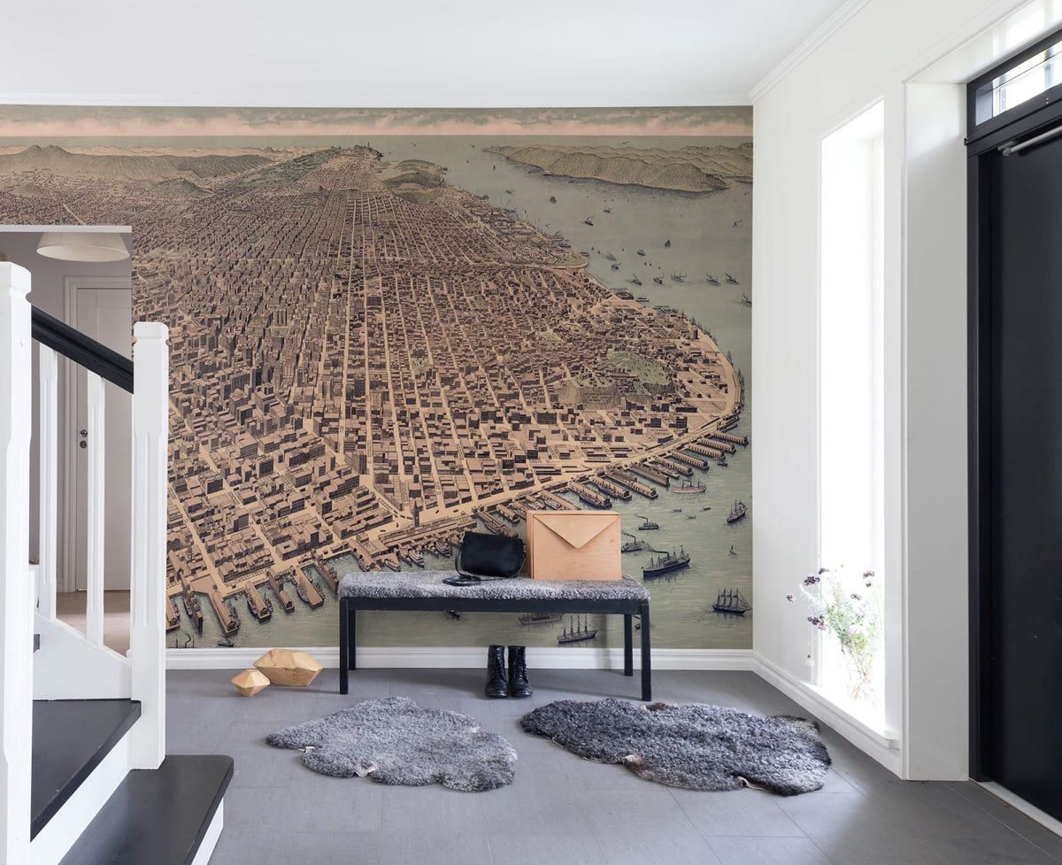 Tapetti A City Rises