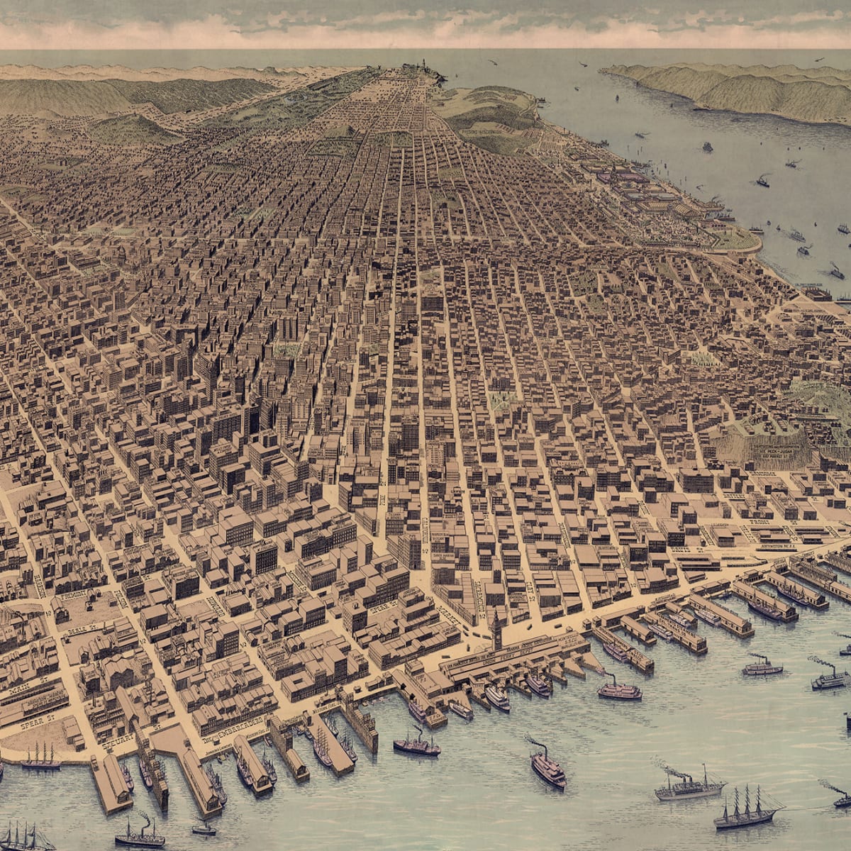 Tapetti A City Rises