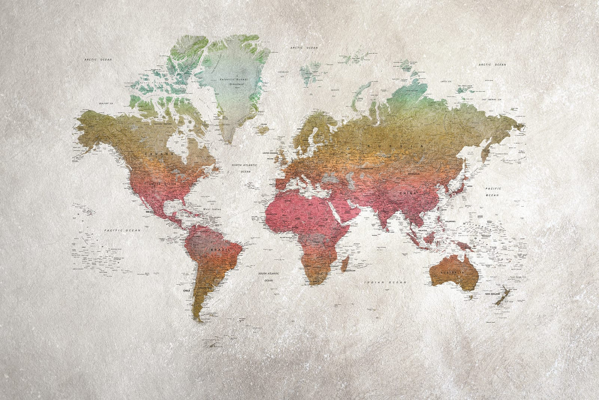 Tapetti School Atlas, Rainbow